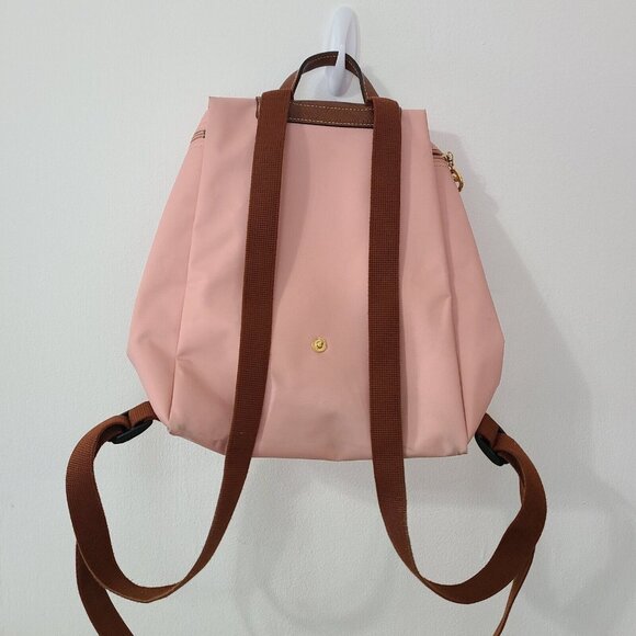 Longchamp Le Pliage Sac A Dos Mini Backpack Bag Pink - Picture 2 of 11